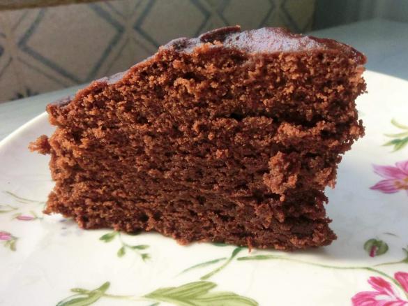 Torta Ciocco-Cannella cotta a Varoma