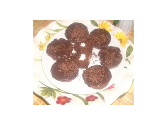 muffin al cioccolato e formaggio