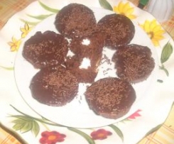 muffin al cioccolato e formaggio