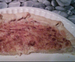 torta salata con patate prosciutto e formaggio