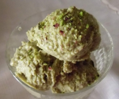 Gelato al pistacchio senza uova