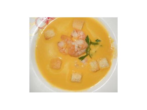 Vellutata di Carote  con Gamberi dedicata A Wlapappa