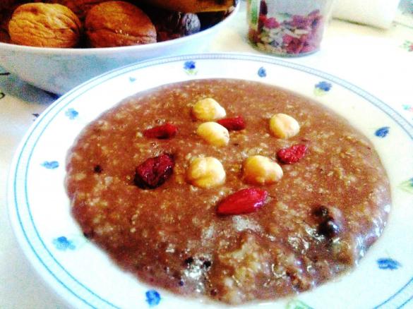 Porridge al cioccolato ( CONTEST CIOCCOLATO A COLAZIONE)