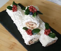 Tronchetto salato delle feste natalizie