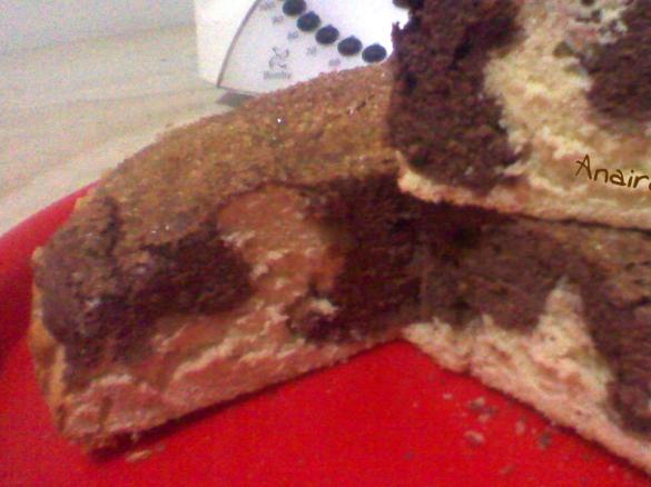 Torta di banane e noci