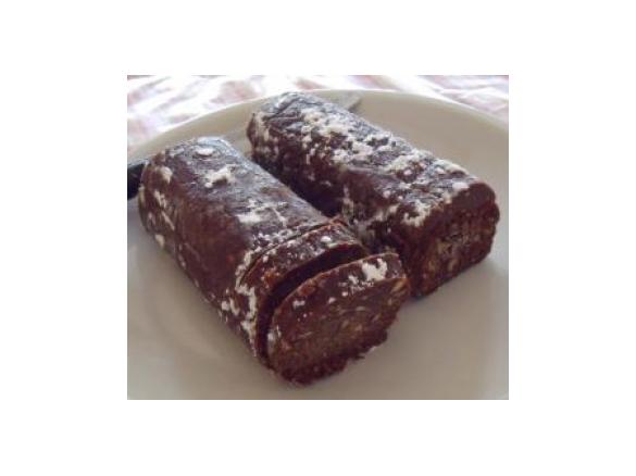 SALAME DI CIOCCOLATA SEMPLICE (da Cotto e Pubblicato adattata x il Bimby)