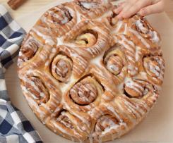 Torta cinnamon rolls