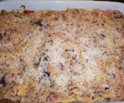 lasagne radicchio e salsiccia