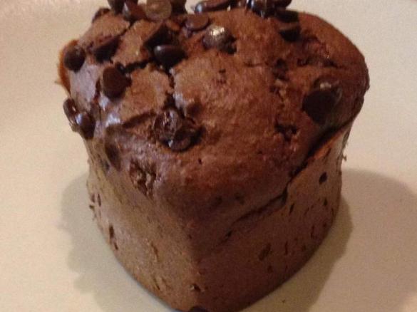 Muffin al cacao e malto d'orzo