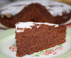 Torta alla nutella con farine speciali