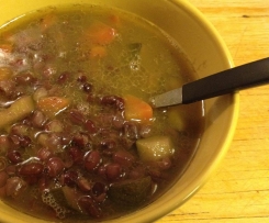 Zuppa di fagioli Azuki - Vegan