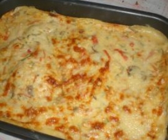 Lasagne di crespelle alle verdure