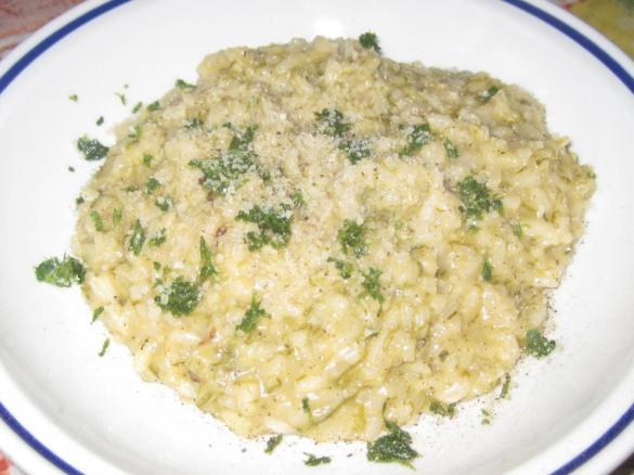 RISOTTO CON I BRUSCANDOLI