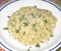 RISOTTO CON I BRUSCANDOLI