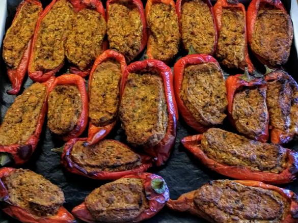 Peperoni ripieni vegan