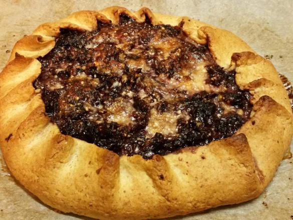 Torta rustica al radicchio