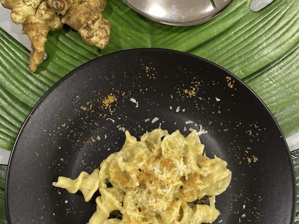 Gigli di Sardegna al Topinambur e pecorino