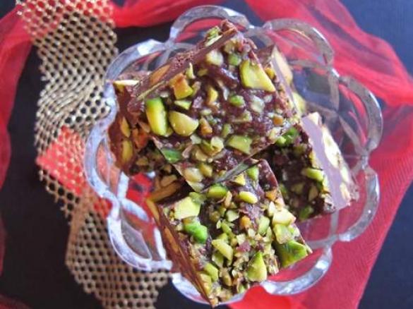 RICETTE DI NATALE - Fudge ai pistacchi e burro salato della blogger Giada