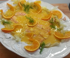 Salmone al Grand Marnier