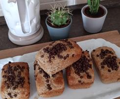 Mini plumcake light ( circa 90 calorie a plumcake)