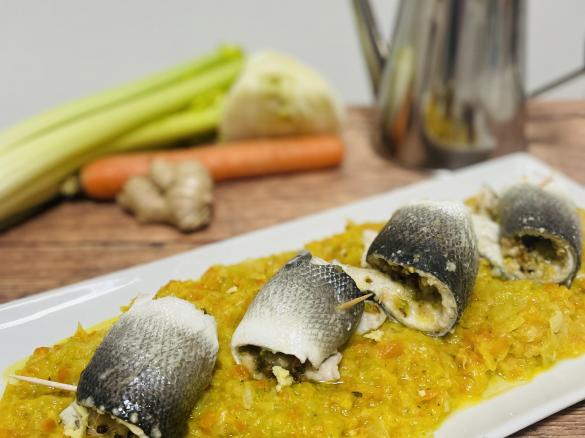 Involtini di spigola