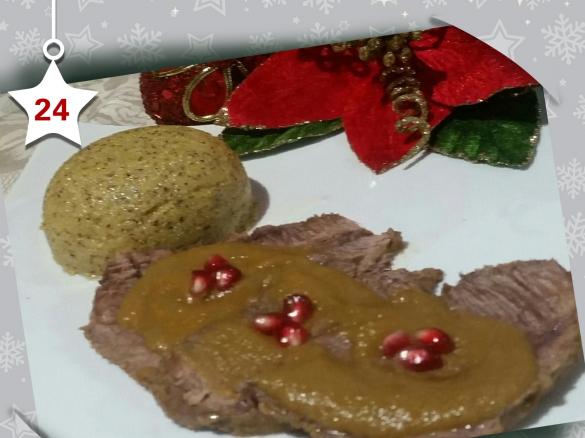 Brasato con Salsa alle Mele e Spumante brut - Natale