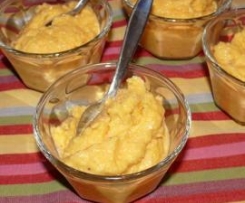Sorbetto cremoso al mandarancio e zenzero