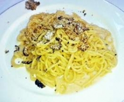 SPAGHETTI AL TARTUFO SCORZONE