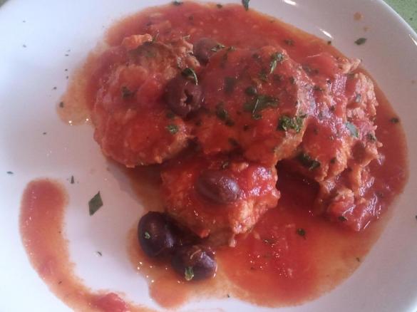 PESCE POMODORO E OLIVE