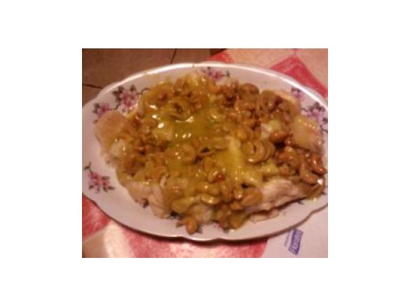 Pollo con gli anacardi