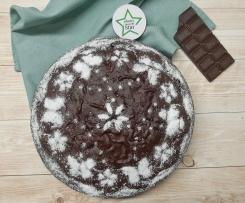Torta al cioccolato senza uova e burro