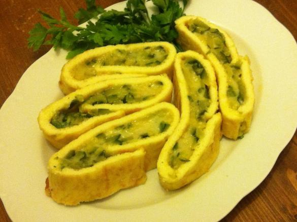 SOUFFLE' ARROTOLATO ALLE ZUCCHINE