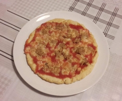 Pizza al tonno e capperi senza glutine