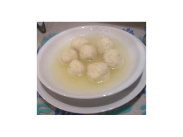 PALLINE DI RICOTTA IN  BRODO