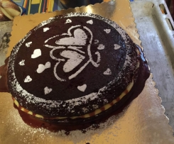 Torta super cioccolatosa alla crema di mascarpone