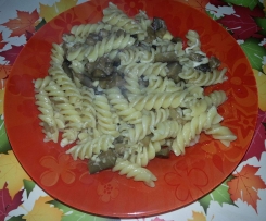 FUSILLI CON MELANZANE E MANDORLE