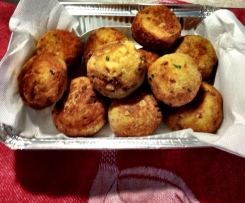 Polpette di salame e ceci