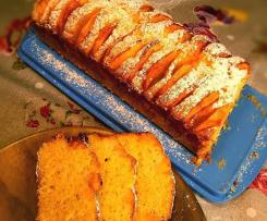 Plumcake yogurt e mele senza glutine e lattosio