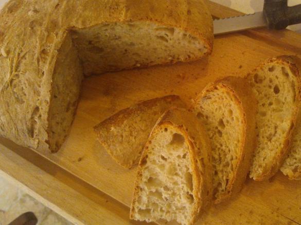 Pane misto a lievitazione naturale