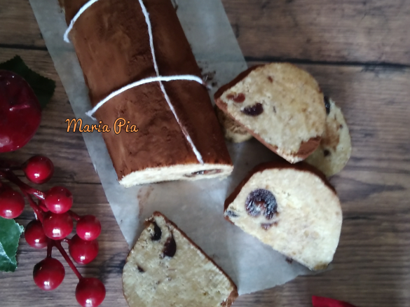 SALAME AL CIOCCOLATO BIANCO CON AMARENE E BAILEYS