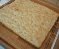 Vera focaccia genovese del Nonno Beppe