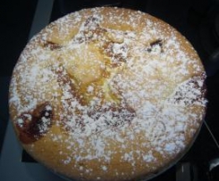 torta morbida con marmellata