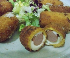 wurstel croccanti e filanti