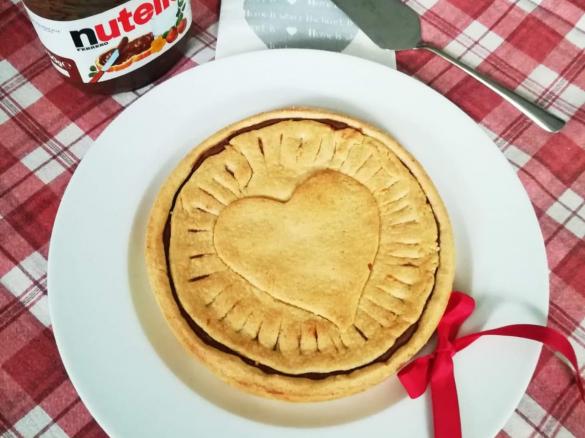 Crostata con Nutella (tipo Biscuits)