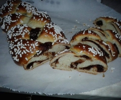 Treccia Ripiena di Crema Gianduia