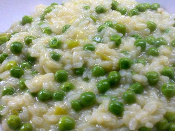 Risotto ai piselli