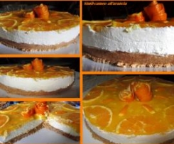 Cheesecake all'arancia (con Panna e Mascarpone)