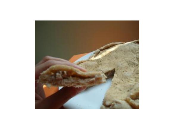 Focaccia farcita saporita