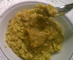 Risotto al curry