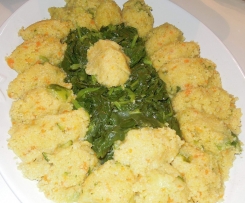Cime di rapa e cous-cous